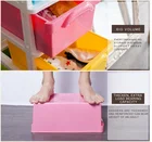 1-5 layers storage drawer clothes cabinet plastic for home appliances