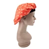 Luxury design soft hair cap hat custom satin silk sleep bonnet