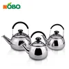 Easy to heated stainless steel turkish double tea pot kettle set
