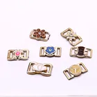 Women's fashion shoes accessories UV plating shoe buckle
