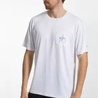 Polyester Spandex Men Short Sleeve Fitness Gym T shirt Sports Running Training clothing