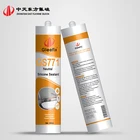 Adhesive Easy Operation Colorless 300ML Silicone Sealant For Home Decoration