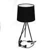 SY Fabric Lampshade Modern Bedroom Bedside Light Table Lamp For Bedroom Living Room Home Decor Hotel Lighting
