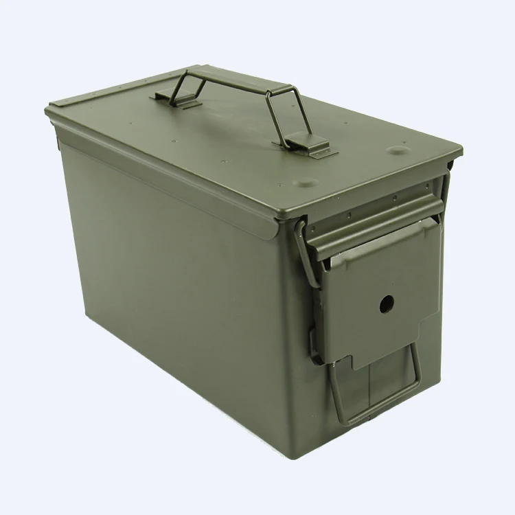 Approvisionnement d'usine en métal militaire balle boîte m2a1 munitions boîte à outils générale outils portable bonne qualité étui antichoc