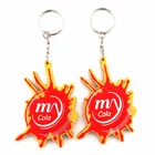 Directly manufacturer custom plastic pvc keychain