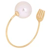 gsl001 Simple Korean 18 K Real Gold Plated Copper Bangle Wholesale Women Fashion Pearl Jewelry