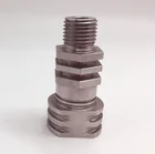 China Supplier high quality High Precise Custom CNC turning stainless steel hex bolt and nut washer