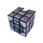 C0002A Custom Reliever Cube Magic,Anti Stress Plastic Cube,Mirror Magic Puzzle Cube