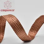 Flat Copper Braided Flexible 16mm Earthing Wire connector