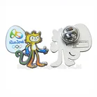 Custom Offset Printed Epoxy Metal Pin Badge For Sports Event