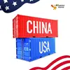 china to usa/Canada/europe cheap container shipping rates door to door forwarder delivery service