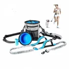 Wholesale Custom Nylon Dog Treat Training Pouch Bag With Collapsible Bowl