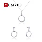 Latest 925 Sterling Silver Wedding Jewelry Sets Designs For Party Women