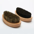The Best Oval Boar Bristle Wooden Custom Hair Beard Brush For Men