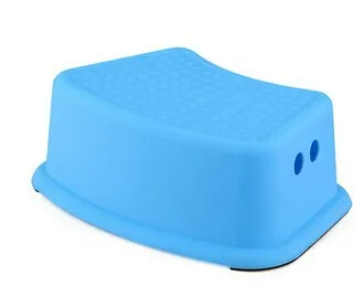 CHEAP HOT SALE child PP colorful anti-skid bathroom plastic foot bathroom step stool non-slip