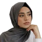PEIHANLI High Quality Custom Solid Color Suede Muslim Hijab