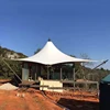 Hot Sale Pvdf Tent Membrane Structure Architecture Resort Glamping Hotel Tent