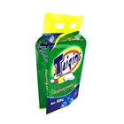 250g 500g 1kg 2kg Custom Printed Side Gusset Laminated Detergent Washing Powder Packaging Bag with Die Cut Handle