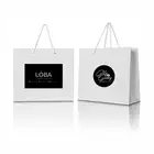 Brand Shopping Flat Bottom Biodegradable Kraft Custom Bottoom Printed Birthday Gift Paper Carry Bag