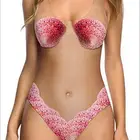 Swimwear women one piece transparent bikini women's beachwear