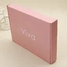 3-ply paper box for gift/apparel/mailing 3 layers foldable plain airplane gift apparel clothes corrugated