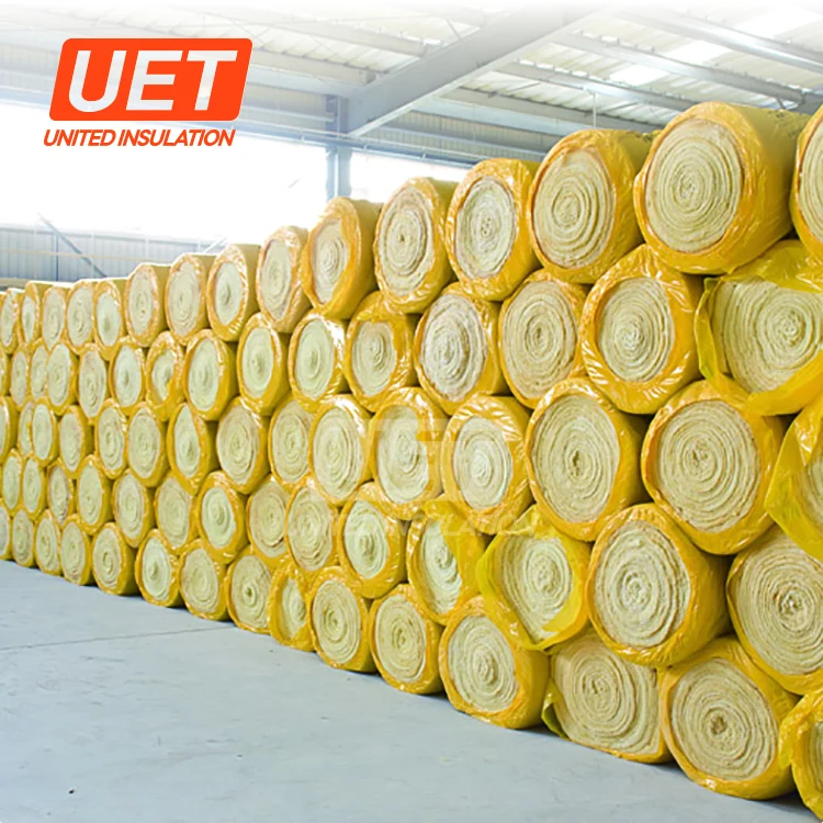 Vinyl Faced Fiberglass Insulation M3 Density Blanket Sound Insulator