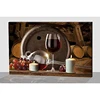 Canvas printing still life decor pictures red wine and glass for modern living room decoration