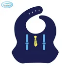 Comfortable Soft Waterproof Silicone Baby Bib For Baby