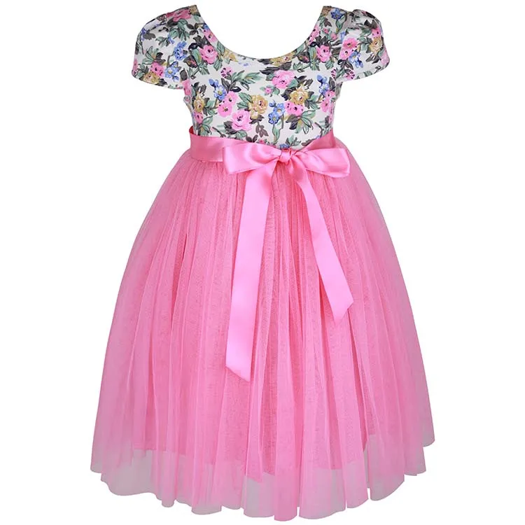 pink party frock