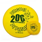 Fan Toy New Custom Eco Friendly Polyester Folding Pocket Fan Cloth Mini Fabric Flying Kids Toy Disc Game With Pouch