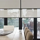 100% polyester combi 28mm blackout dual layer sided fabric fireproof waterproof shower double roller blinds