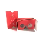 3D VR Headset 2.0 Virtual Reality Glasses Customized Made VR Cardboard 3D Glasses Cardboard V2