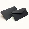 Wholesale Logo Stamping A5 Black Paper Envelope Packaging