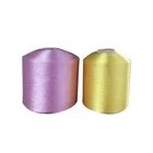 Fdy polyester filament yarn dope dyed 100% polyester flat yarn