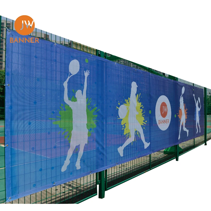 Custom Printed Mesh Polyester Banner Outdoor Event Advertising