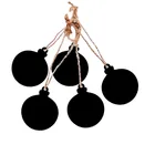 black wood craft new products Christmas ornament ball