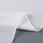 2019 Hot selling TC custom knit white jersey 65 polyester 35 cotton fabric for garment