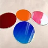 1.1mm thickness optical colored glass filter /blue glass optical filter