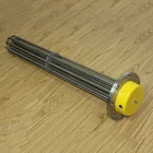 Electric acid resistance flat flange immersion tube heater element