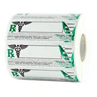 Generic Medical Cannabis Strain Labels - State Compliant Medical Label Stickers - 1,000 pc Roll