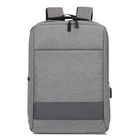 Waterproof Custom Logo Stylish Business Men USB Charging Port 15.6" Laptop Backpack