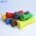 Self-Locking Eco-friendly Cable Tie Sizes, Reusable Nylon Cable Tie