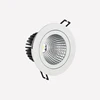 Dimmable and adjustable 12W 15W 3000K 4000K 5000K cob led downlight with 120mm diameter