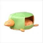 pet bed circular creative cartoon dog pet kennel plush animal shaped pet bed