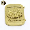 Bulk Cheap Souvenir gifts Custom gold cool 3D Challenge Coin