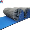 rolled up black wushu carpet bonded foam gymnastics spring floor landing mats rhythmic gymnastics equipment