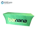 China Promotion Trade Show Advertise Rectangle Spandex Table Cover Stretch Table Cloth