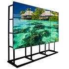 55" wall mount ad display hd digital video wall 4k advertising 3x3 Ultra Narrow Bezel Indoor Cheap Video Wall Screen