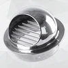 304/201 Stainless Steel Air Vents Round Grille Ventilation Cover Wall Vent Outlet