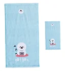 custom printed baby woven towel gift items
